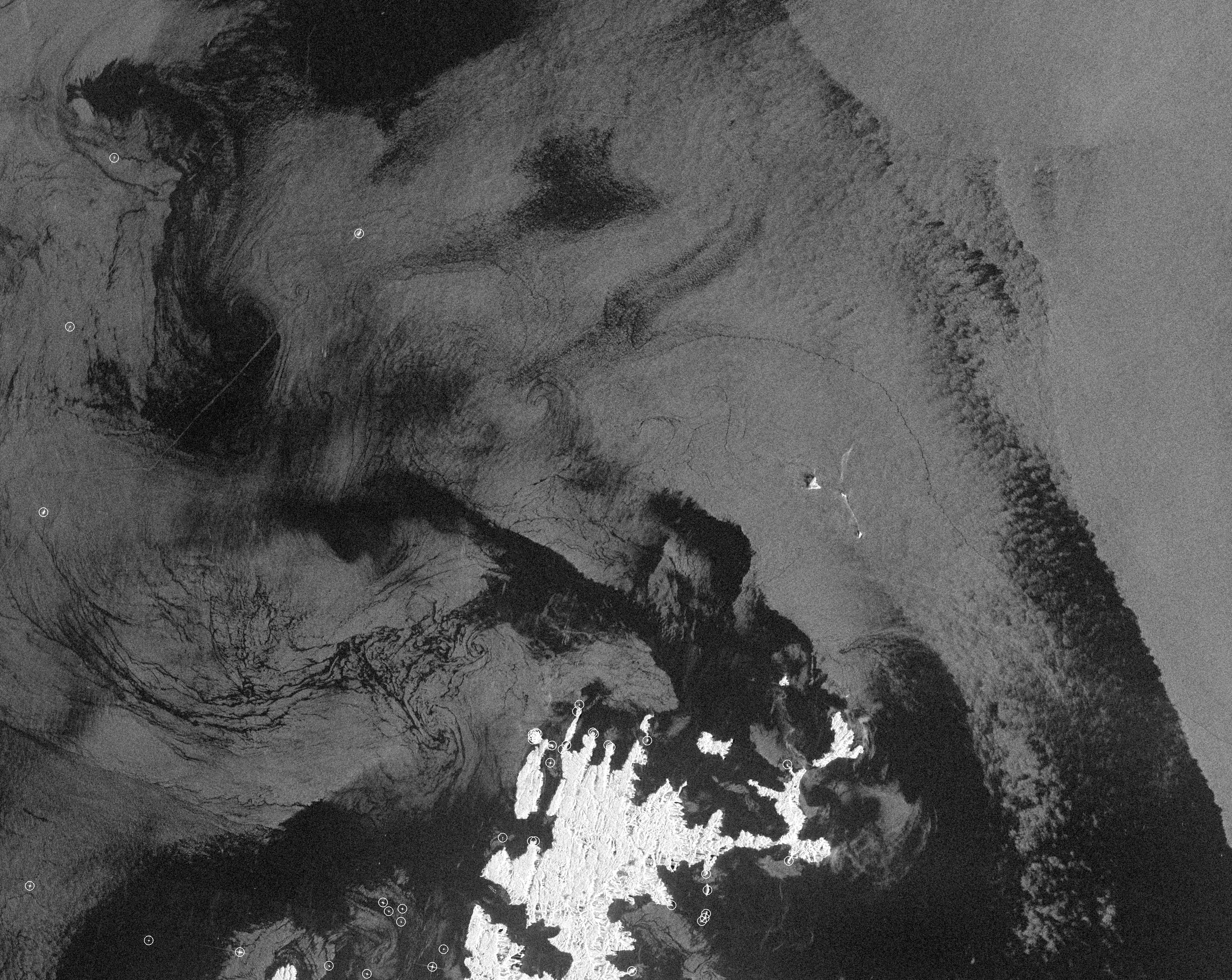 Radar frame, Strait of Hormuz, 21 Oct 2026 · 02:14 UTC